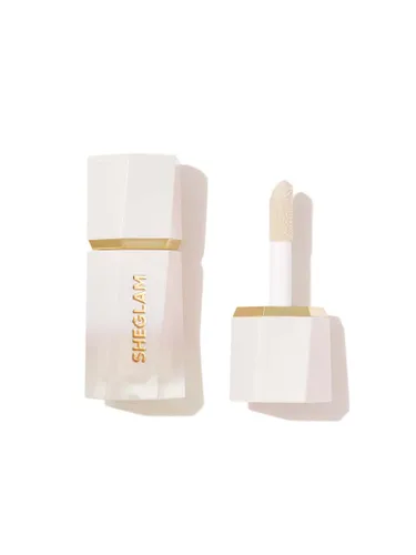SHEGLAM Glow Bloom - Resaltador líquido impermeable de larga duración en crema con acabado brillante y húmedo, color vainilla Frost Escarcha de