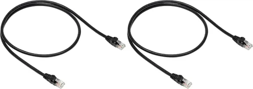 Miniatura 5 de Amazon Basics - Cable de conexión Ethernet RJ45 Cat 6, cable de alta velocidad de 10 Gbps, 250 MHz, sin enganches, 3 pies, negro