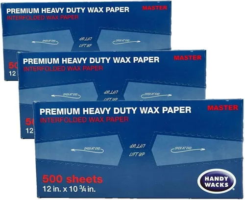 Miniatura 2 de Papel encerado Premium Heavy Duty Handy Wacks 12" X 10 3/4" 1 Caja de 500