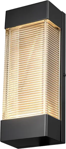 Miniatura 18 de Aplique de pared Globe Electric 44227 para exterior, aplique de pared exterior con LED integrado de 8,5 W, 44359