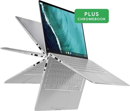 Miniatura 3 de ASUS Chromebook Flip C434 - Laptop 2 en 1, pantalla táctil FHD de 14" con pantalla NanoEdge de 4 vías, procesador Intel Core M3-8100Y