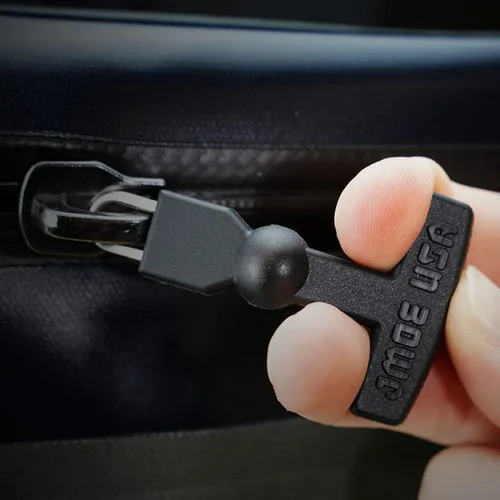 Miniatura 6 de Jmoe USA Tiradores de cremallera de repuesto con cierre en T Compatible con enfriadores suaves RTIC, refrigeradores de día, mochila y bolsas