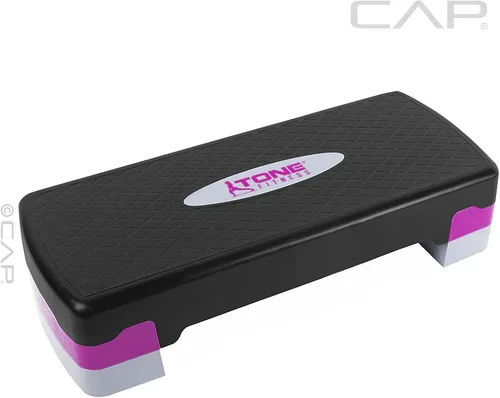 Miniatura 5 de Tone Fitness Plataforma de paso aeróbico compacta Paso de ejercicio