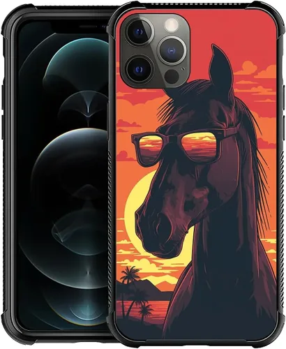 Miniatura 55 de CARLOCA Funda para iPhone XR, diseño de jirafa de cristal, ultra protección, a prueba de golpes, silicona suave TPU antideslizante para iPhone XR
