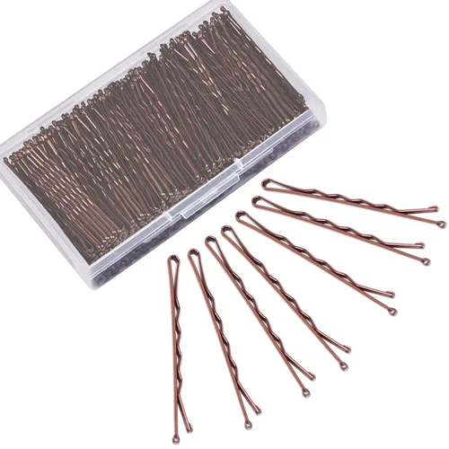 Miniatura 9 de MORGLES 240 pines Bobby plateados con caja de 2.2 pulgadas para cabello gris Plata (2.2 pulgadas)