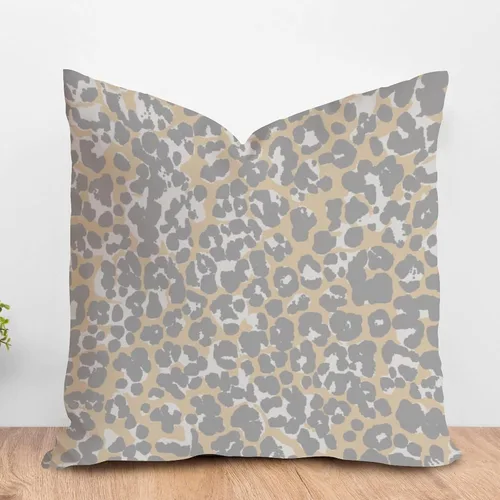 Miniatura 125 de ArogGeld Funda de almohada para sofá, guepardo y leopardo, estampado de leopardo, funda de cojín decorativa de granja para sala de estar