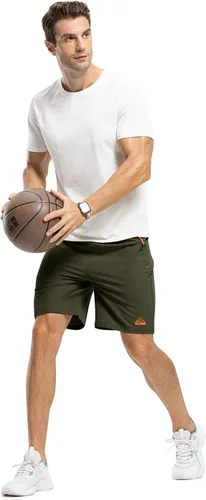 Miniatura 6 de TBMPOY Pantalones cortos de senderismo para hombre de 7 pulgadas 9 pulgadas, de secado rápido, atléticos, gimnasio, deportes al aire libre, 3