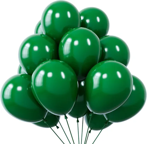 Miniatura 14 de KBZVNAF Globos de látex azul rey para fiestas - 50 unidades de 12 pulgadas, globos de helio azul mate para cumpleaños, boda, baby shower, Azul real