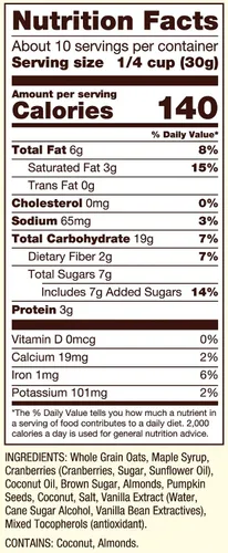 Miniatura 7 de Bob's Red Mill Granola de almendras y arándanos, 11 onzas (paquete de 6) – Sin OMG, grano entero, Kosher