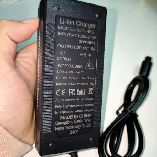 Miniatura 4 de 【Ajuste Verificado】Cargador de 29.4V 1.5A/ 1A de 3 clavijas para Jetson Swagtron Hover-1 etc. Paquete de batería de litio de 24V/ 25.2V/ 25.9V