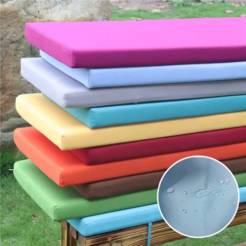 Miniatura 8 de Cojín de banco personalizado, cojines de banco para muebles de interior, cojines de asiento de ventana para interiores con parte inferior