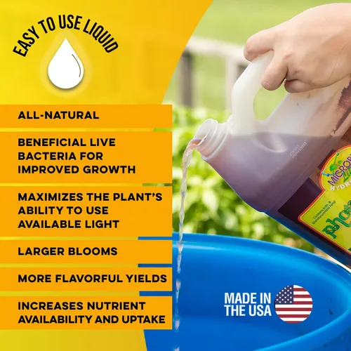 Miniatura 3 de Microbe Life Hydroponics Premium Photosynthesis Plus para cultivar frutas, verduras y hierbas, el mejor crecimiento profesional de cogollos grandes