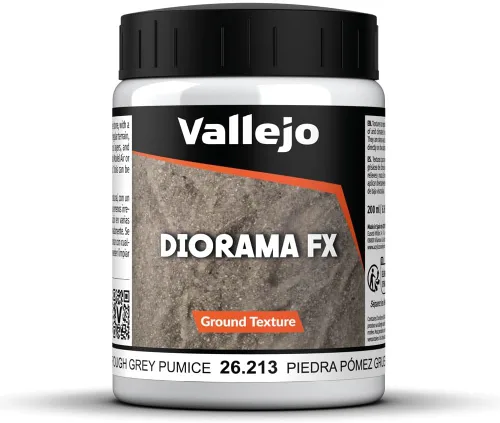 Miniatura 9 de Vallejo - Diorama FX Texturas de Suelo Piedra Blanca 200 ml (6.76 fl.oz.) Color Acrílico Premium para Modeladores y Entusiastas de Miniaturas