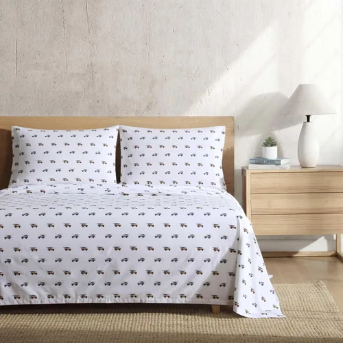 Miniatura 75 de Eddie Bauer - Juego de ropa de cama de percal de algodón, decoración fresca y elegante para el hogar, sábanas de tamaño King