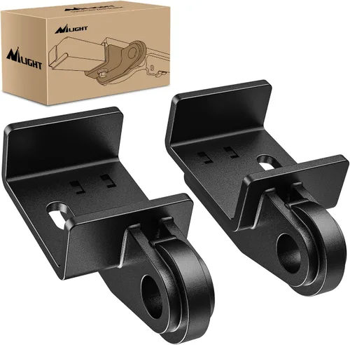 Miniatura 9 de Nilight Receptor de enganche de grillete de 2 pulgadas, 45000 libras, resistencia a la rotura, grillete de anillo en D de 3/4 pulgadas con pasador