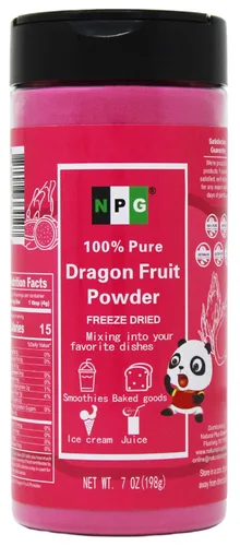 Miniatura 12 de NPG Polvo liofilizado de bayas de acai de 7 onzas, superalimento sin semillas con una textura fina en polvo para batidos, bebidas y colorantes