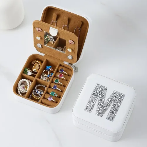 Parima Regalos personalizados para adolescentes, niñas y adolescentes, joyero de viaje pequeño, organizador de joyas, regalos únicos de cumpleaños