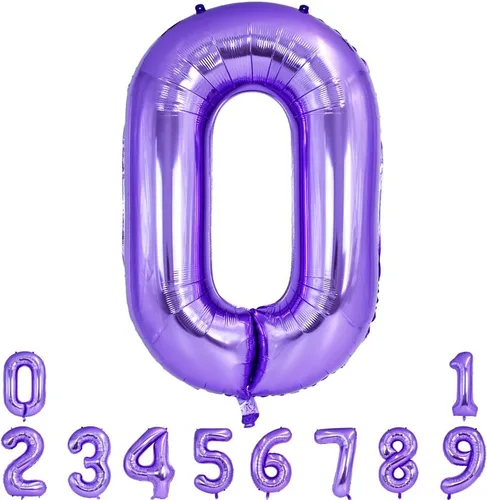 Miniatura 25 de TONIFUL 40 Inch Pastel Blue Number 8 Foil Balloons Large Mylar Foil Digital 8 Balloons for 8th Birthday, Gender Neutral Party, Baby Shower, Oro rosa