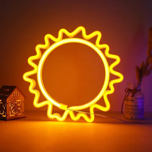 Miniatura 13 de ENUOLI XOXO - Letrero de neón rosa para dormitorio, letrero de neón rosa alimentado por USB, decoración de pared, decoración del hogar, letrero LED