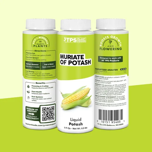 Miniatura 8 de Muriate of Potash - Suplemento líquido de potasio para cosechas más grandes y plantas más fuertes, 32 onzas