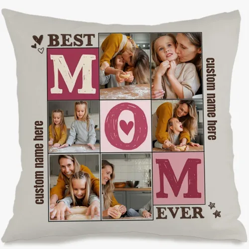 Miniatura 14 de Custom Memory Pillow Case Created with a Single Photo and Your Chosen Words Forming a comforting Cushion That Also Makes a Thoughtful Gift
