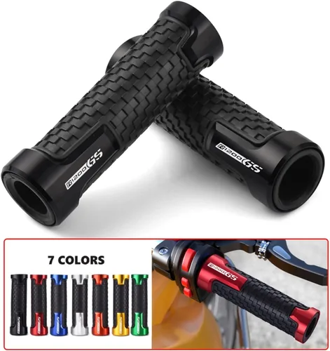 Miniatura 5 de Motorcycle Handlebar Motorcycle Handlebar Grips CNC Aluminum Rubber Moto Handle Thruster Grips for BMW R 1200 GS LC R1200GS R 1200GS ADV Adventure