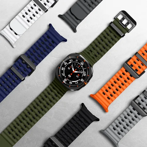 Miniatura 4 de Acextro Paquete de 6 Correas Deportivas Marinas Compatibles con Galaxy Watch Ultra de 47 mm (2025/2024), Correas para Reloj Samsung Watch 7 Ultra