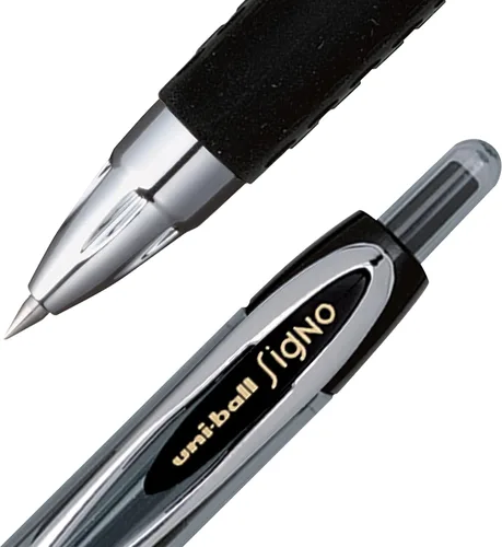 Miniatura 7 de Uniball - Bolígrafos de gel 207 Signo Gel con punta media de 0.028 in, 12 unidades, bolígrafos azules son a prueba de fraude y bolígrafos de gel