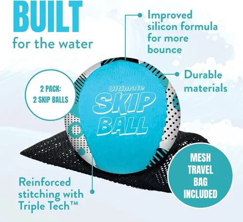 Miniatura 4 de Activ Life - Pelotas de agua más grandes de 3 pulgadas, pelota de rebote de agua para piscina, juguetes de playa para amigos, familia, niños