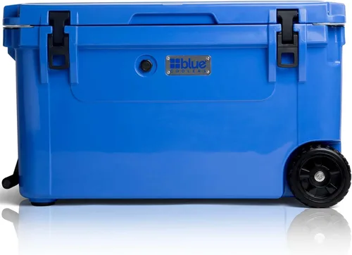 Blue Coolers Ark Series 100-110 Quarts, enfriador de hielo moldeado por roto| Gran baúl de hielo con capacidad para hasta 10 días | Marca registrada