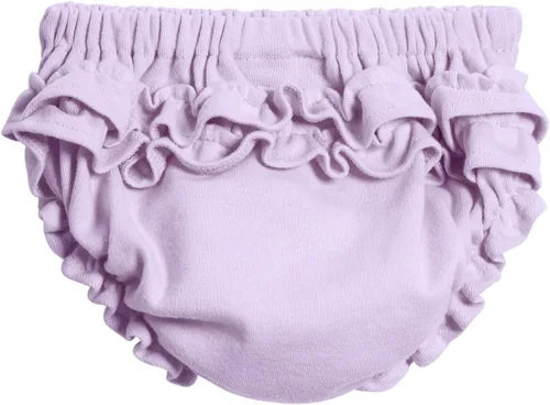 Miniatura 11 de City Threads Ruffle Diaper Cover for Baby Girls Soft Cotton, Made in USA Baby Girl Bloomers, Wear Over Disposable and Cloth