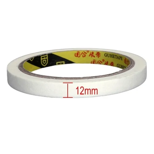Miniatura 7 de Washi Cinta adhesiva blanca de alta temperatura, un solo lado, desgarrable, grabable, decorativa para officina, Coche, pintura al óleo, boceto