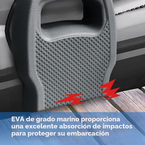 Miniatura 2 de Guardabarros de lancha para embarcaciones para acoplamiento, guardabarros portátiles de barco de EVA, pontón, guardabarros de lanchas, ideales