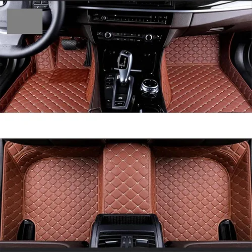 Miniatura 12 de Tapete de auto personalizado para Nissans X-Trail Rogues XTrail, accesorios para automóvil, alfombra de pie (color todo negro)