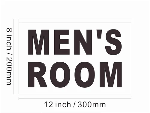 Miniatura 3 de 120055 - Letrero de neón con luz LED para baño, baño, restaurante, cafetería, habitación de hombre, (12 x 8 pulgadas, 16 colores por control remoto)