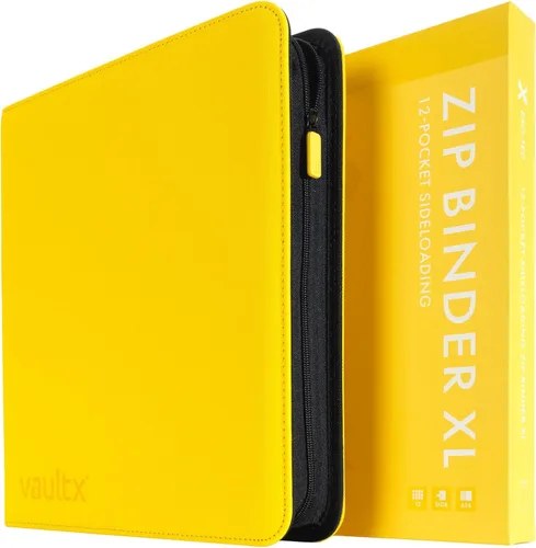 Miniatura 21 de Vault X Carpeta de 12 bolsillos con cremallera para tarjetas coleccionables – 480 tarjetas, material de álbum Exo-Tec premium, 20 páginas de carga