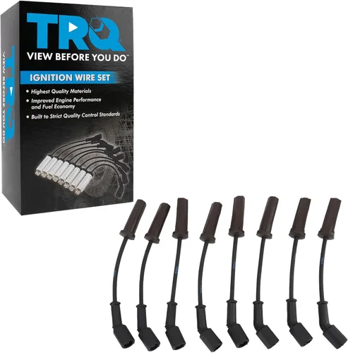 Miniatura 109 de Kit de cables para bujías de encendido del motor TRQ para Ford F250 F350 Super Duty V8 6.2L Nuevo