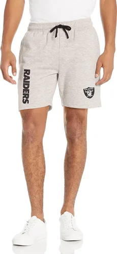 Miniatura 27 de FOCO NFL Mens NFL Team Logo Gray Wordmark Fleece Shorts