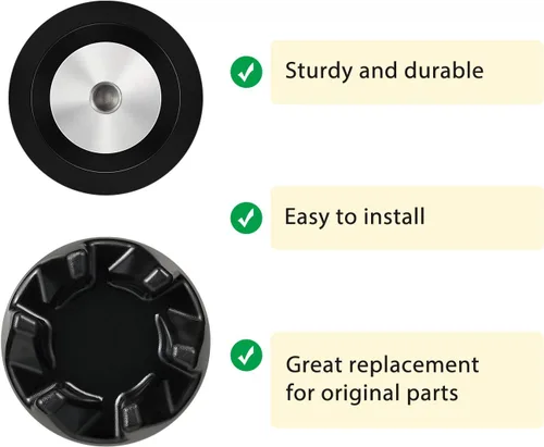 Miniatura 3 de Mudder - Paquete de 5 piezas de repuesto para licuadora 9704230 con 1 llave compatible con Wp9704230vp Wp9704230
