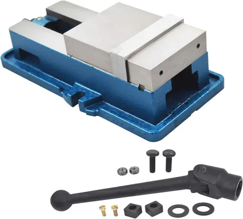 Miniatura 6 de Machinist Vise 3 en x 2.95 en fresadora CNC sin abrazadera base tornillo de sujeción de alta precisión