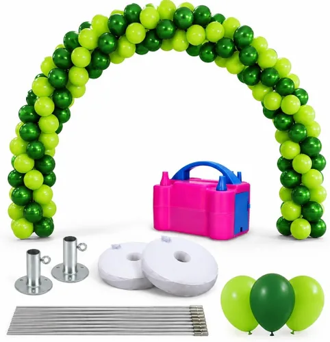 Miniatura 10 de PMU Graduation & Prom DYI Balloon Garland Arch Kit – Reusable Expandable Arch Frame with 2 Bases for Parties, Weddings & Events