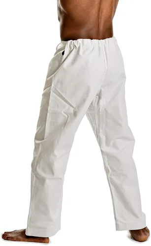 Miniatura 14 de Ronin - Pantalones de karate pesados, color negro, blanco o camuflaje, 100% algodón, 12 onzas, cintura tradicional con cordón
