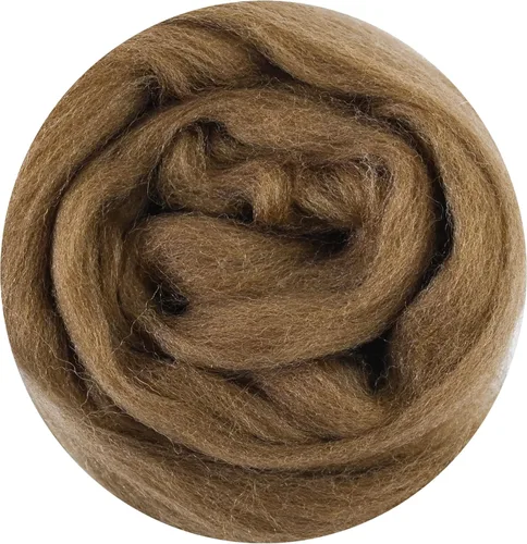 Miniatura 111 de 24 tipos de lana rosa, 4.23 oz (120 g), adecuado para fieltro húmedo y fieltro de aguja de telas hiladas de lana. Un paquete de prueba está Tonos