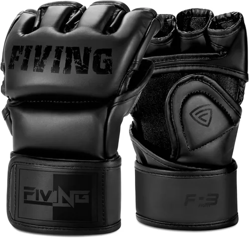 Guantes MMA para hombres y mujeres, guantes de boxeo para saco de boxeo, sparring, entrenamiento, muay thai, artes marciales, guantes de kickboxing