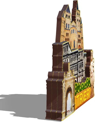 Miniatura 2 de Trier Alemania - Imán de madera 3D para nevera, recuerdos coleccionables, decoración artesanal, artesanías