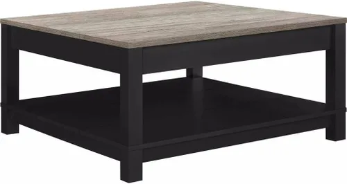 Miniatura 4 de Mesa de centro Langley Bay, negro Basse De Salon Mesa Centro