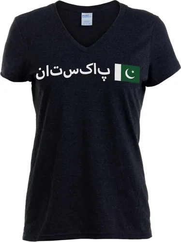 Miniatura 96 de Nations of the World - Camiseta con cuello en V para mujer