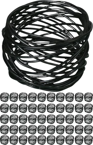 Miniatura 10 de ALPHA Living HOME Juego de 12 servilleteros dorados de alta calidad, 100% metal, decoración de mesa resistente al óxido, servilleteros con hebillas