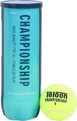 Miniatura 6 de Teloon Pelotas de Tenis para Campeonato - Extra Resistente - Pelotas de Tenis Presurizadas de Fieltro de Resistencia Regular