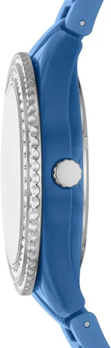 Miniatura 2 de Fossil Stella Quartz - Reloj cronógrafo de acero inoxidable para mujer